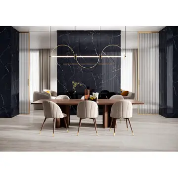 Piso Edimburgo Arko Rectificado Pulido 80x160 cm 2.56m Negro