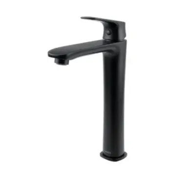 Monomando Alto Para Lavabo Urrea Cassia 9435lu.2 Negro