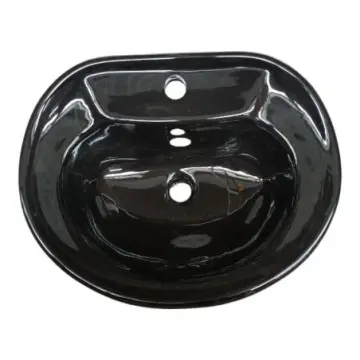 Lavabo American Standard Savona Sin Contra 0186-001-178 Negro