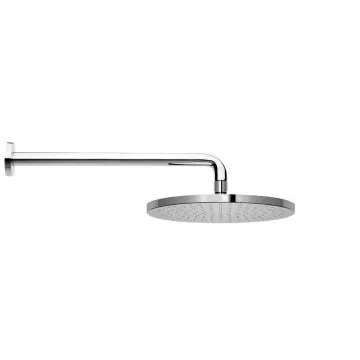 Regadera de Plato Redondo Con Brazo Y Chapetón Duravit M-code 55011-00 Cromo
