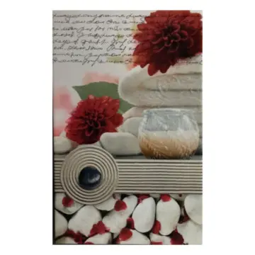 Juego de Decorado Farbe Baño Porcelanite M606342 25x40 (2 Piezas)