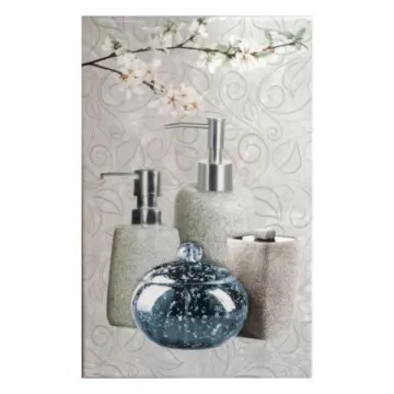 Decorado Levanto Porcelanite Baño Digital M607743 20x30 Gris