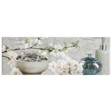 Cenefa Levanto Porcelanite Baño Digital M607732 7.3x20.7 Gris