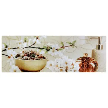 Cenefa Levanto Porcelanite Baño Digital M607729 7.3x20.7 Beige