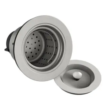 Tarja Doble Bajo Cubierta Con Accesorios Moen 83.8x48.2  Gs182040bux Acero Inoxidable