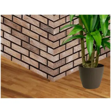 Esquina Fachaleta Chicago Perdura T. Árabe 3 Metros Lineales