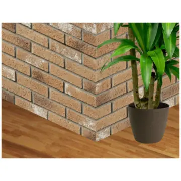 Esquina Fachaleta Pueblo Viejo Perdura Rústica 1.5 Metros Lineales