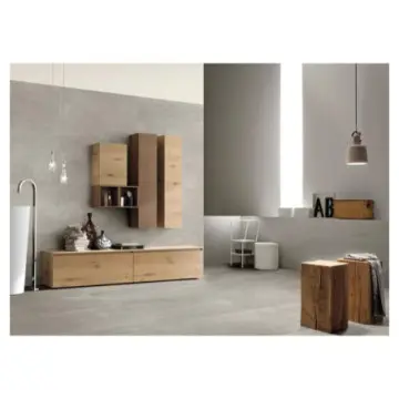 Piso Rectificado Intercasa Nord Stone 60x120 1.44m Grigio