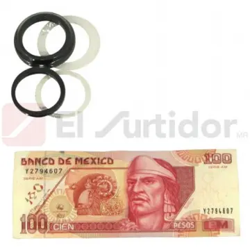 Kit de Rondanas Helvex Sf-058 Para Spud de 32 mm Negro