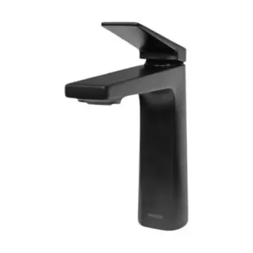 Monomando Para Lavabo Moen Berat 6740bl Negro