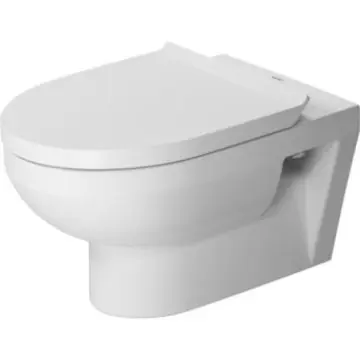 Sanitario Suspendido Duravit Durastyle 256209 Con Asiento Pulsador Cromo Blanco