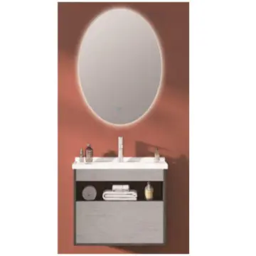 Tocador, Lavabo Y Espejo Machen Plywood 60 Diamante