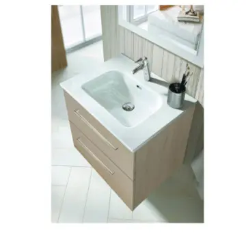 Tocador Con Espejo Y Lavabo Esbaño Royomex Easy 60 91369 Roble Provenzal
