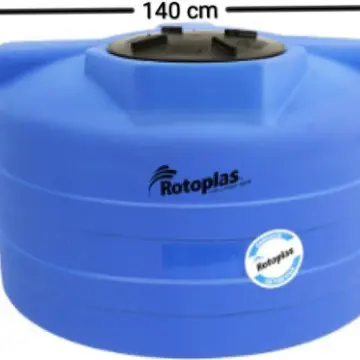 Cisterna de 1200 Litros Rotoplas Equipada Con Bomba, Válvula Y Flotador 510159 Azul