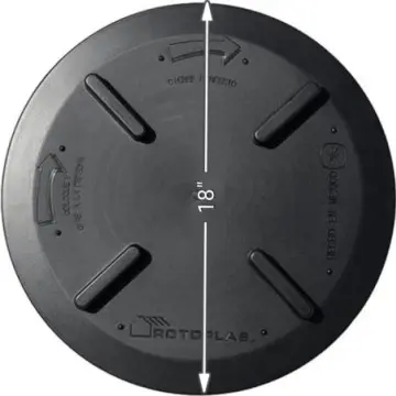 Tapa Para Tinaco Rotoplas Click 18 310070 Negra