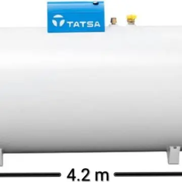 Tanque Estacionario Tatsa 3400 Litros Blanco