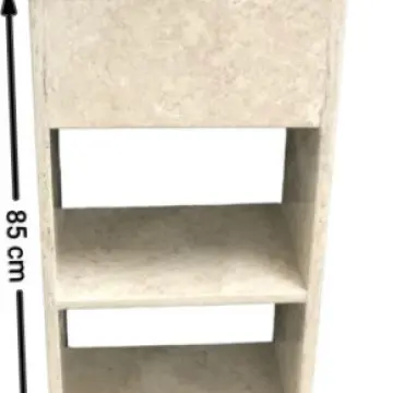 Tocador Jacarandas Raquelito 40x28 Mármol Travertino