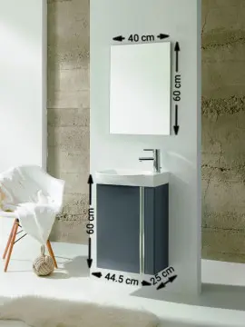 Tocador Elegan 45 Esp/lav Peti Roble Dakar 91234 Royomex