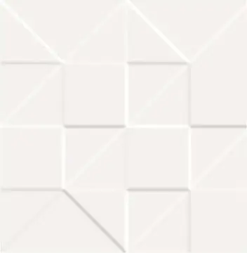 Piso Vitromex Spritz 20.1x20.1 1.53m Blanco Mate