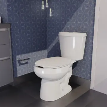 Sanitario Helvex Austral 2 Piezas 3.8 Litros Elongado Botón Blanco