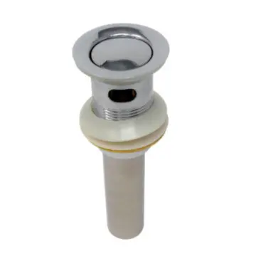 Contra Tapón Push Miber De-aula Para Lavabo Cromo