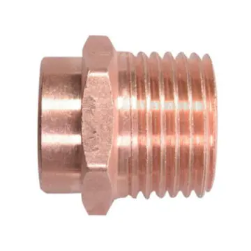 Cople Rosca Exterior Nacobre 32mm Cobre