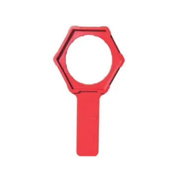 Herramienta Para Válvula de Descarga Fluidmaster de 3" Y 4" Roja