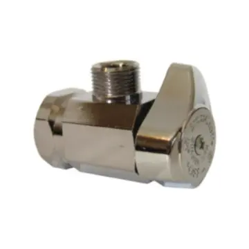 Llave de Control Para Agua Coflex  Ip-128 Angular Cromo