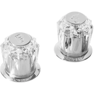 Juego de Manerales Grandes Dica Fdg Con Chapetón Transparente