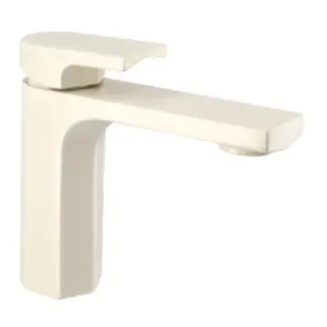 Monomando Corto Para Lavabo Urrea Jym 9439jm.11 Creme