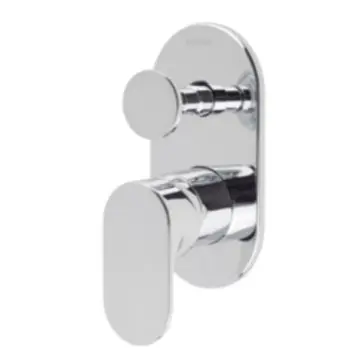 Monomando Para Tina O Regadera Stanza Stoa 31.3161.21 Con Desviador Cromo