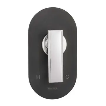 Monomando Para Regadera Helvex Premier E-702-eb/cr-ébano/cromo
