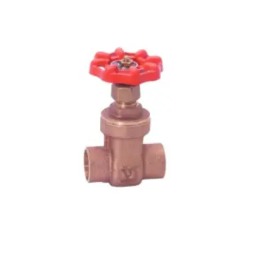 Válvula de Compuerta Urrea 783.19 Soldable de 3/4 Bronce