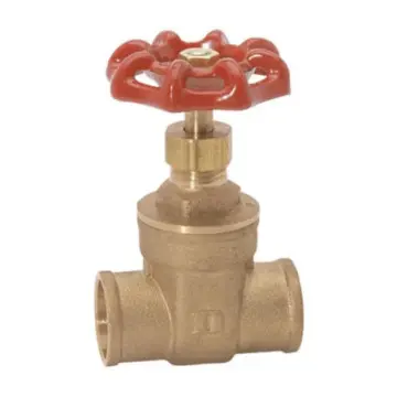 Válvula de Compuerta Dica Soldable 3/4quot (19 Mm.) Latón