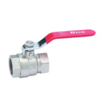 Válvula de Esfera Dica Roscable 3/4quot (19 Mm.) Latón