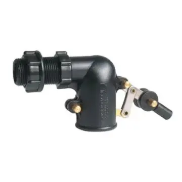 Válvula de Llenado Para Tinaco Rotoplas 310092 1/2 Negro