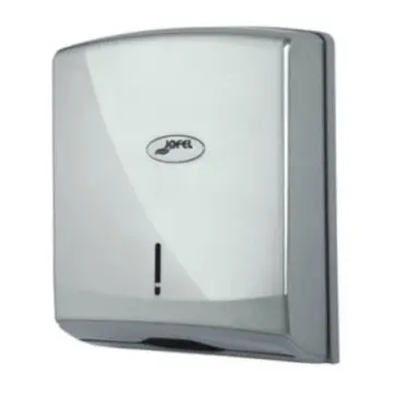 Dispensador de Toallas Interdobladas Jofel Ah35001 Kromo Niquelado