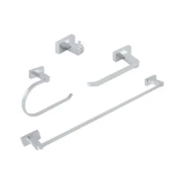 Juego de Accesorios Moderno de 4 Piezas Urrea 1004cl Cromo