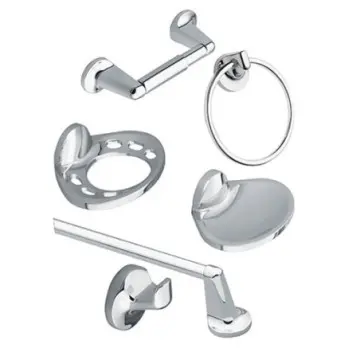 Juego Para Bantildeo Con 6 Accesorios Moen Kita5806ch Cromo