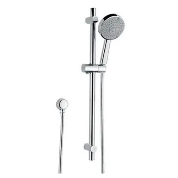 Regadera Manual Con Barra 3 Chorros Helvex Rm-24 Cromo