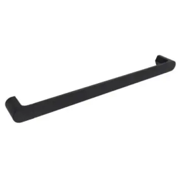 Toallero de Barra Largo Urrea Jym Jm.05.2 Negro Mate