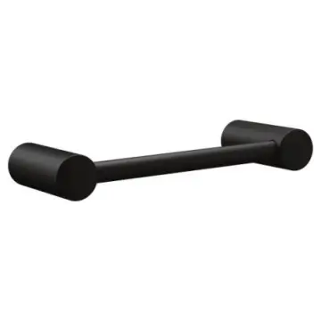 Toallero Corto Aling Moen Yb04286bl Negro Mate.