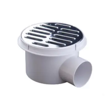 Coladera Salida Lateral Urrea Rejilla Plástica 172 Cromo