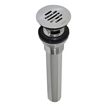 Contra Para Lavabo Urrea Sistema Click 3820 Sin Rebosadero Cromo