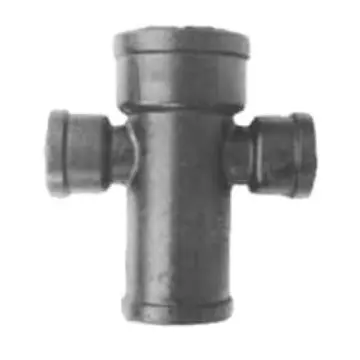Cruz Fofo Eco de 100x51 mm Negro