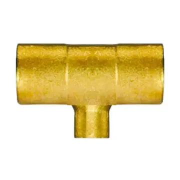 Tee Reducción de Cobre Dim 19x19x10mm
