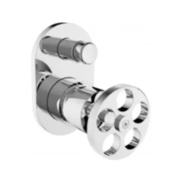 Monomando Para Regadera Duravit Seya 88600-00 Con Desviador Cromo