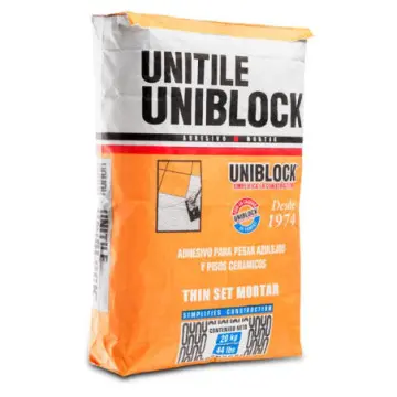 Adhesivo Uniblock Unitile 30358 Blanco