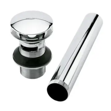 Contra Para Lavabo Helvex Th-062 Tipo Hongo Con Rebosadero Cromo.