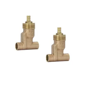 Juego de Llaves de Empotrar Urrea Soldables 652 Bronce